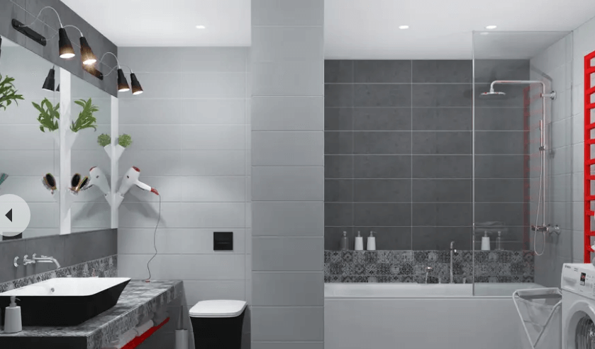 تشطيبات شقق مساحات صغيره 2023 3 4