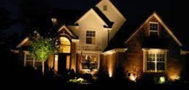 الاضاءة الخارجية للمنازل 1 الاضاءة الخارجية للمنازل