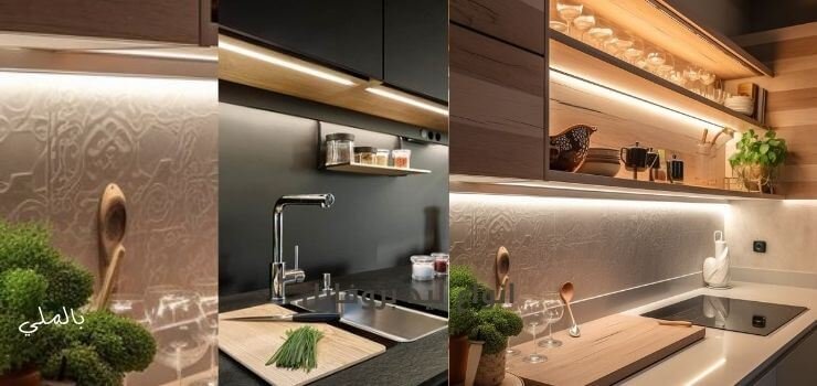 ليد بروفايل 4 ليد بروفايل مطبخ