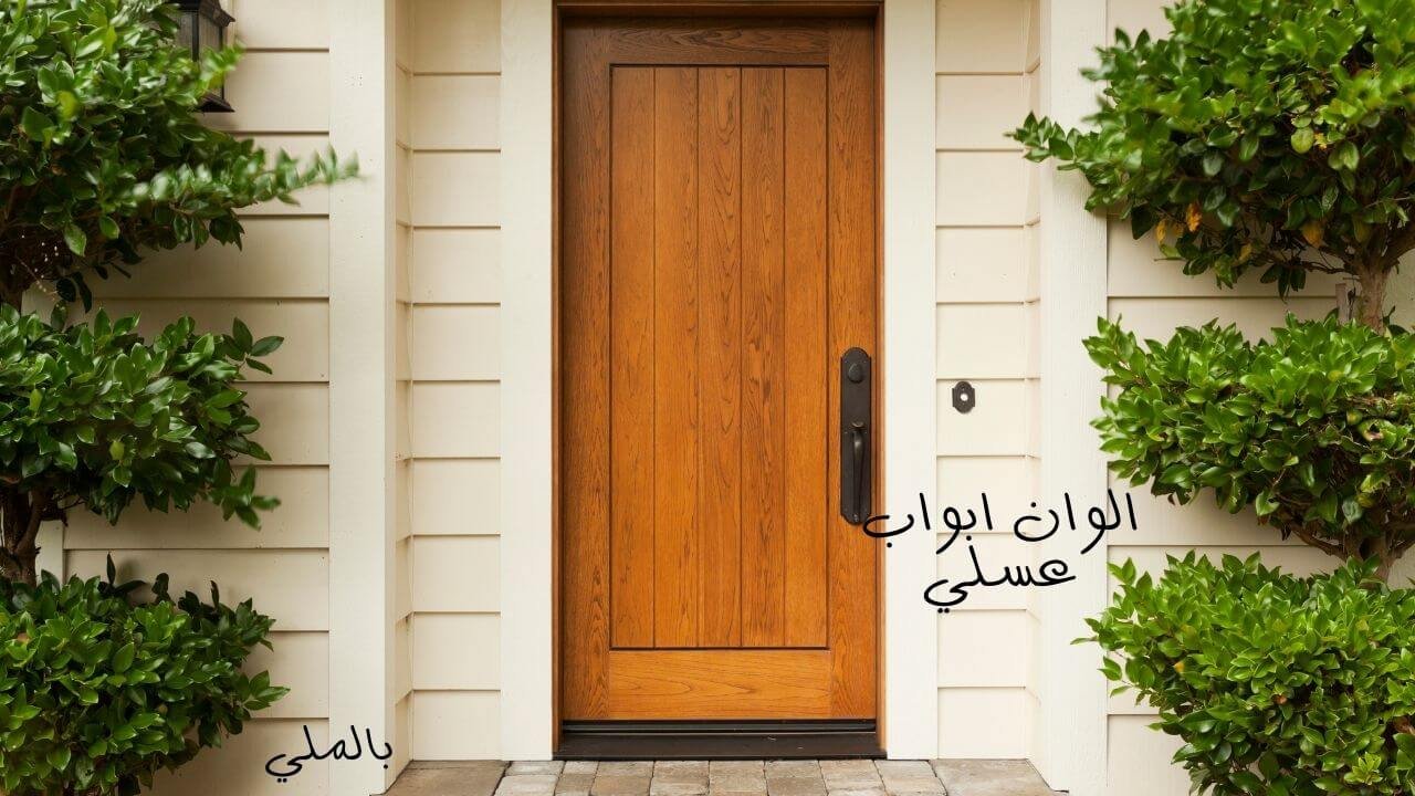 الوان ابواب خشب بيج 8 الوان ابواب عسلي