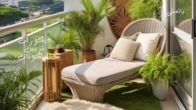 ديكورات تزيين البلكونات 1 ديكورات تزيين البلكونات