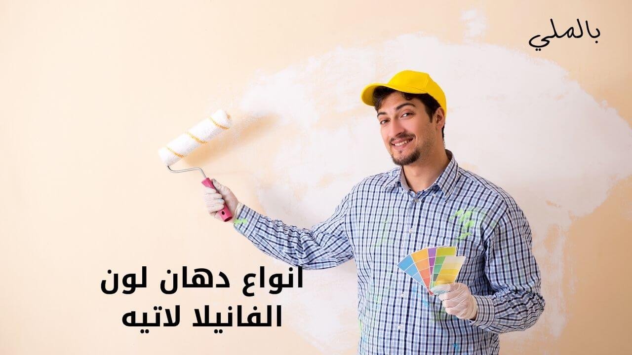 دهان حوائط فانيلا لاتيه 2024 4 انواع دهان لون الفانيلا لاتيه